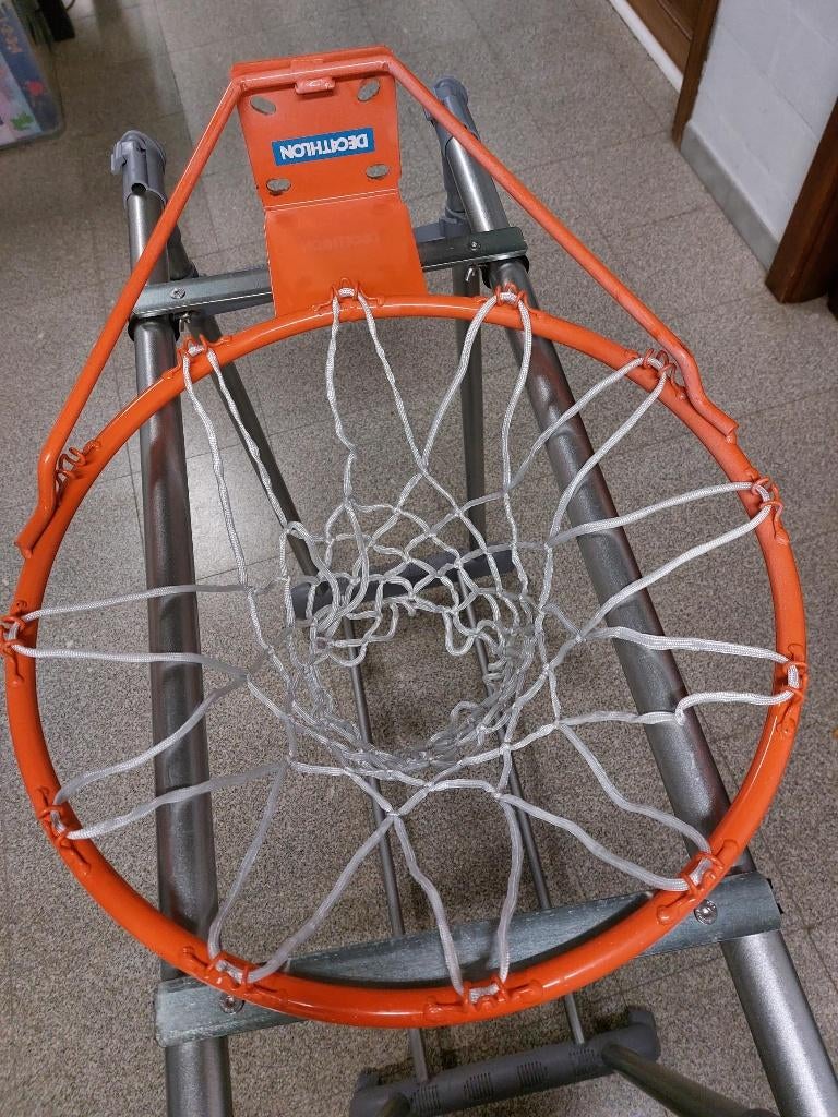 basketbalring met net, Sports & Fitness, Basket, Enlèvement, Comme neuf, Anneau, Panneau ou Poteau