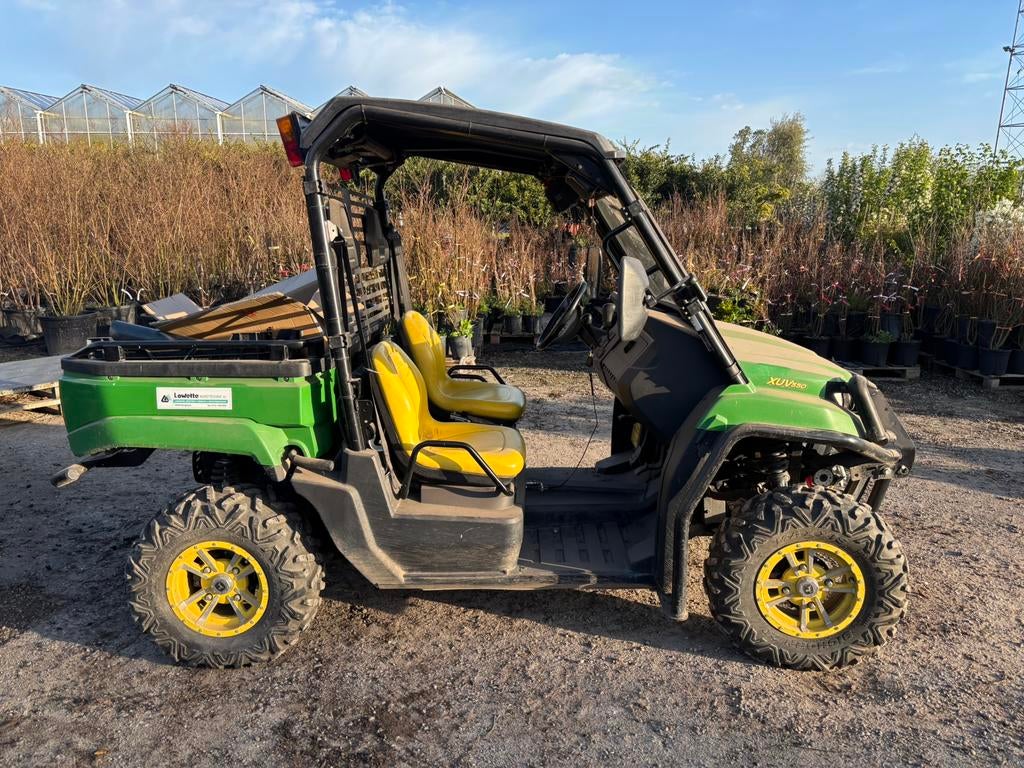 Gator John Deere XUV550, Enlèvement