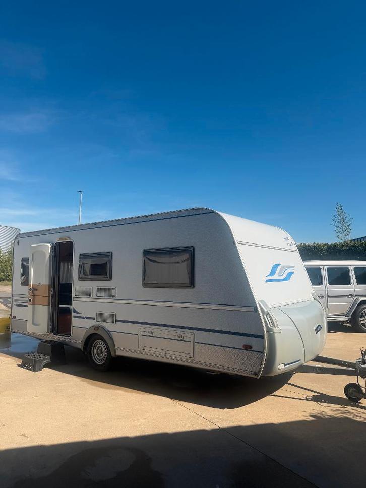 wilk S4 aparte bedden  MOVER / voortent, Caravans en Kamperen, Caravans, Bedrijf, tot en met 4, 1000 - 1250 kg, Rondzit, Tabbert