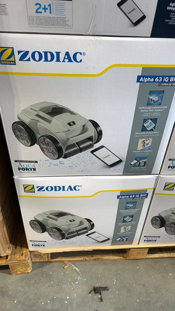 Zodiac alpga 63 iq bio - vijver en zwemvijver robot, Ophalen of Verzenden, Zo goed als nieuw