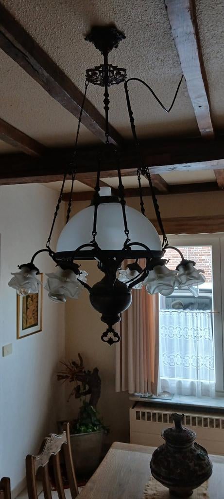 Koperen lichter., Ophalen