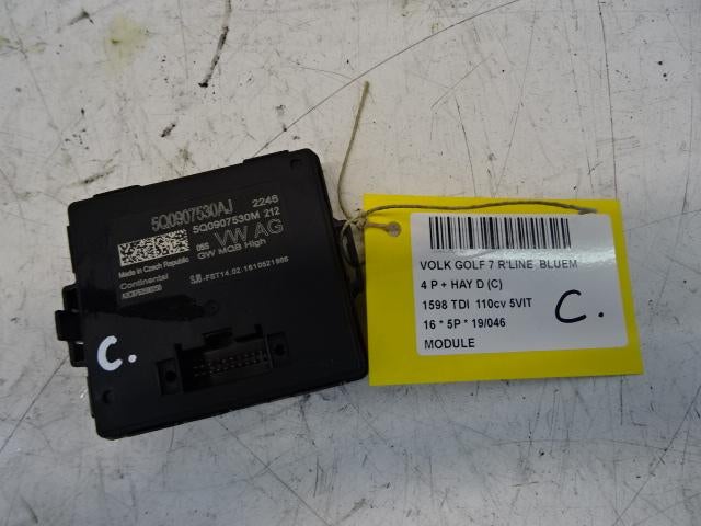 UNITE ELECTRONIQUE Volkswagen Golf VII (AUA) (5Q0907530AJ), Utilisé, Volkswagen