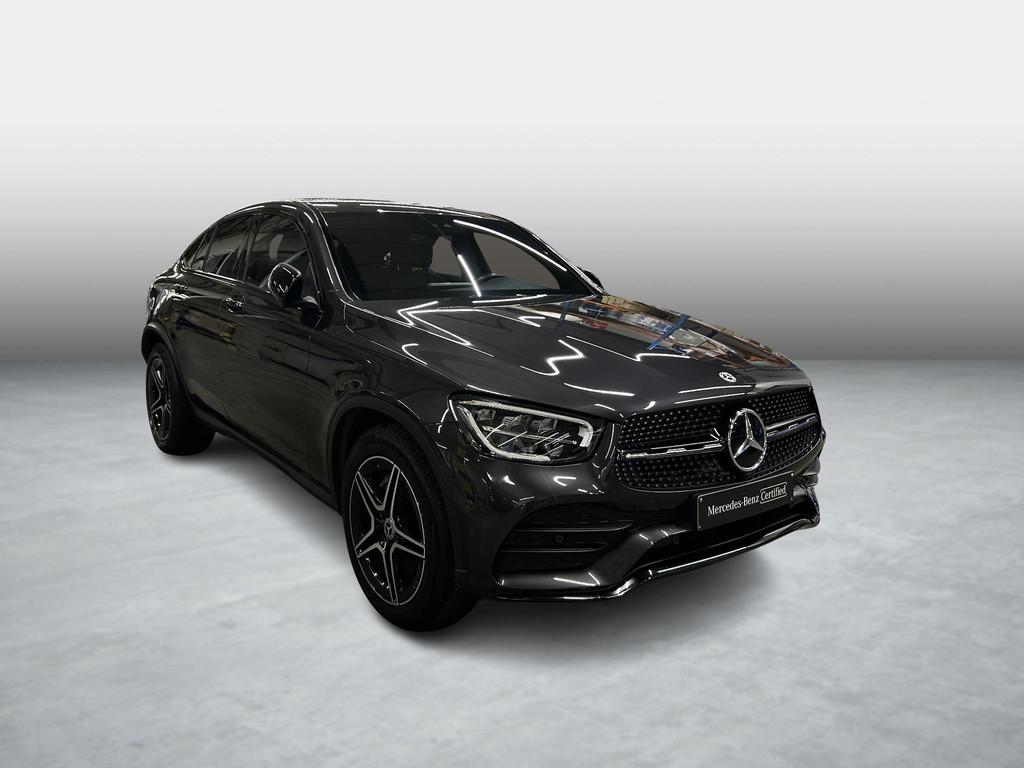 Mercedes-Benz GLC 200d Coupé AMG LINE + CARPLAY + NIGHTPAKK, Automaat, Stof, Gebruikt, 4 cilinders