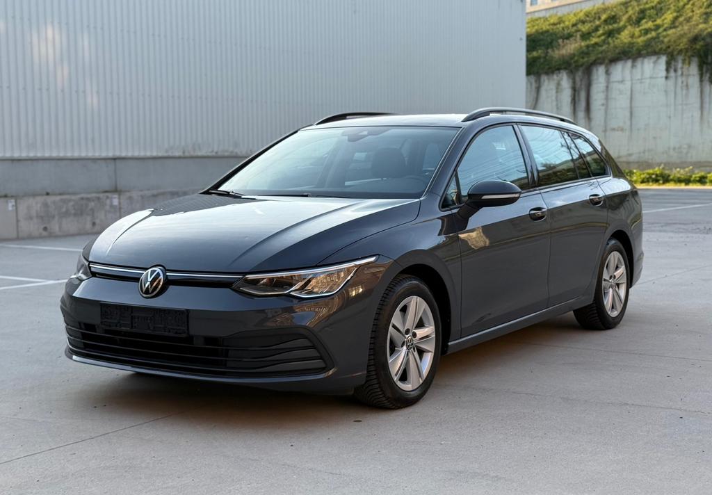 VW GOLF • 1.0 eTSI • AUTOMAAT • NARDO GRIJS • GARANTIE, Auto's, Stof, 1280 kg, Euro 6, Bedrijf