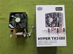 Ventilateur pour processeur Cooler Master Hyper TX3 EVO, Informatique & Logiciels, Enlèvement ou Envoi, Comme neuf, Refroidisseur ordinateur à air