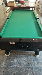 Originele tafel van Bison / Sam met 4 keuen en topvegertje, Ophalen, Zo goed als nieuw