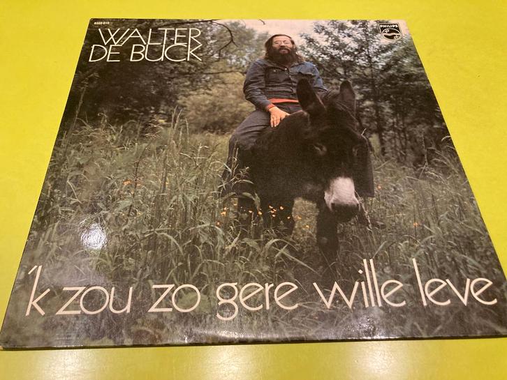 Walter De Buck – 'k Zou Zo Gere Wille Leve * LP 1972, CD & DVD, Vinyles | Néerlandophone, Utilisé, Musique régionale, 12 pouces
