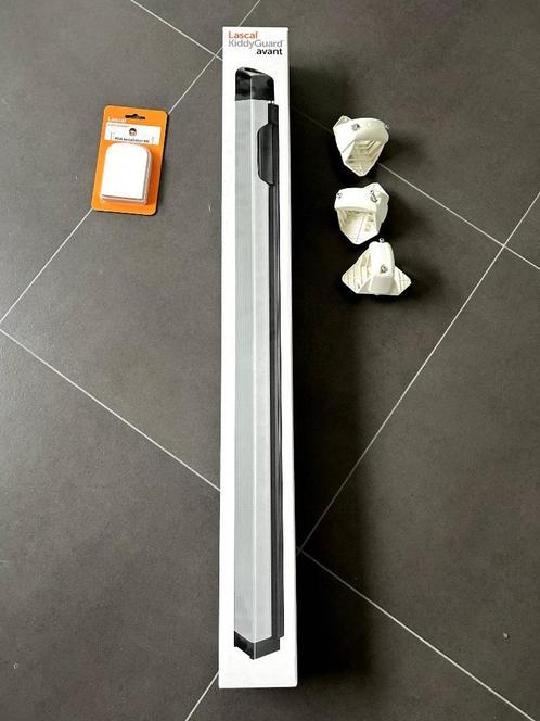 Lascal Kiddyguard Avant wit rolbaar inschuifbaar traphekje k, Kinderen en Baby's, Traphekjes, Gebruikt, Oprolhekje, Overige materialen