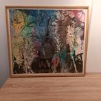 Mooie kader &schilderij  97,5X 86cm, Antiek en Kunst, Ophalen