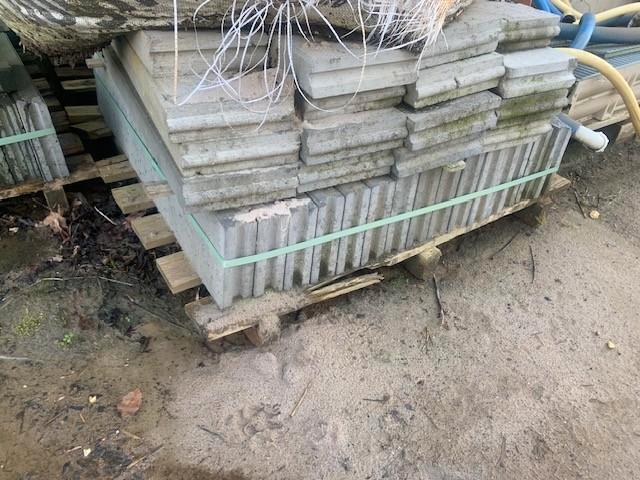 broderies, clinkers et gouttières, Jardin & Terrasse, Pavé & Dalles, Comme neuf, Briques, Enlèvement