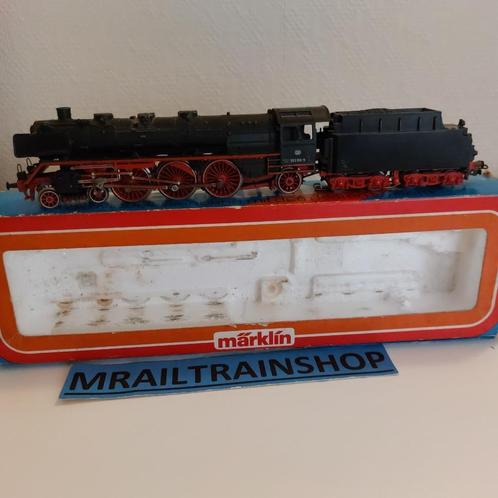 3085 MÄRKLIN HO - Stoomlokomotief BR003/Loco à vapeur + tend, Hobby en Vrije tijd, Modeltreinen | H0, Gebruikt, Locomotief, Wisselstroom