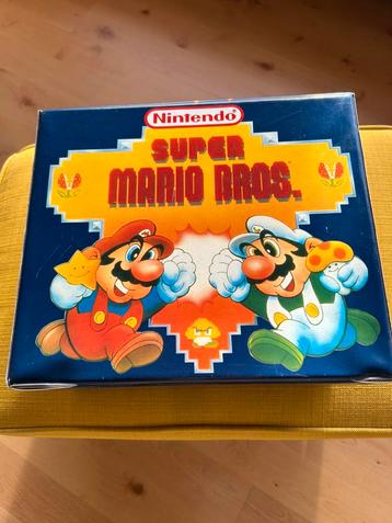 SUPER MARIO 2 BROS NINTENDO 8 BIT ZELDZAAM MET INLAY ERBIJ ! beschikbaar voor biedingen