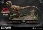 Prime 1 studio Velociraptor jurassic park, Ophalen of Verzenden, Zo goed als nieuw, Film