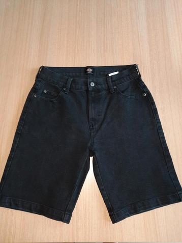 Dickies zwarte jeans-short  maat 29