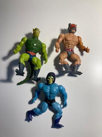 Lot de 3 figurines articulées MOTU Maste the Universe He-Man