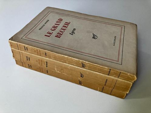 Le Grand Recueil - Francis Ponge (Gallimard 1961) GESIGNEERD, Boeken, Literatuur, Ophalen