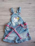 Salopette jeans  Hello Kitty taille 116, Ophalen of Verzenden, Zo goed als nieuw, Meisje