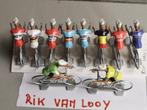 Rik Van Looy  zéér uniek setje van 10 wielrennertjes, Verzenden