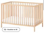 IKEA Sniglar babybed 60* 120 cm, Kinderen en Baby's, Babywiegjes en Ledikanten, Ledikant, Zo goed als nieuw