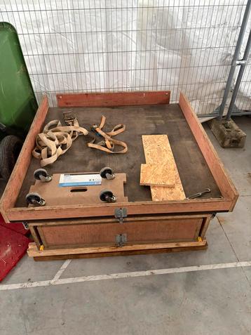 Slede met lade voor pick up, Ophalen, Gebruikt