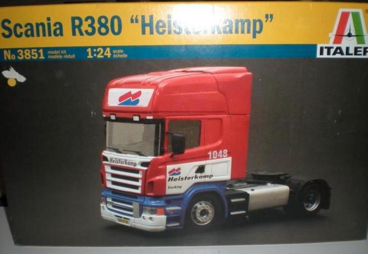 Scania-model, Hobby en Vrije tijd, Modelbouw | Auto's en Voertuigen, Nieuw, Truck, Groter dan 1:32, Italeri, Ophalen of Verzenden