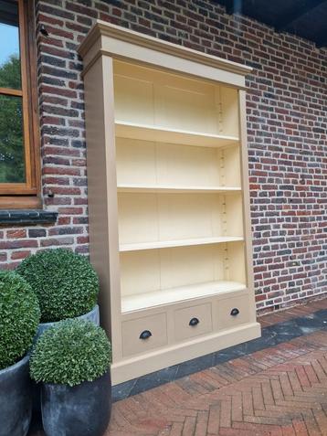 Teak boekenkast/bibliotheekkast GRATIS LEVERING  beschikbaar voor biedingen