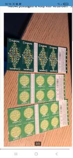 50 europese postzegels om te versturen, Kerst, 1 plakker, Ophalen of Verzenden, Zonder stempel