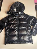 Ralph Lauren glanzend zwart donsjack met en zonder capuchon, Kleding | Heren, Jassen | Winter, Ophalen, Zo goed als nieuw, Maat 52/54 (L)