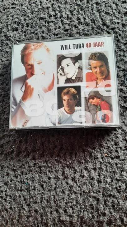4CD WILL TURA 40 jaar (1997), Cd's en Dvd's, Cd's | Nederlandstalig, Zo goed als nieuw, Pop, Ophalen of Verzenden