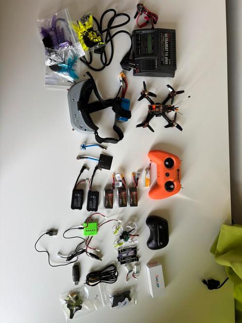Fpv setup, Audio, Tv en Foto, Drones, Gebruikt, Drone met camera, Ophalen