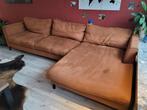 Hoeksalon zetel camel kleurig alcantara, Enlèvement, Utilisé, Cuir