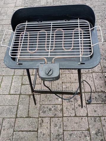 Zwarte elektrische barbecue , nova ,, Enlèvement, Utilisé, Nova