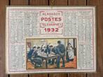 Ancien calendrier almanach des postes et des télégraphes 193, Utilisé, Enlèvement ou Envoi, Calendrier annuel