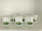 Arcopal green earth set van 6 mokken tassen koppen, Ophalen of Verzenden, Glas, Kop(pen) en/of Schotel(s)