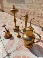 Koperen potten en bel, Ophalen