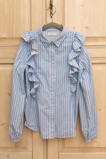 Blauw gestreepte blouse Mango, maat 11-12 jaar beschikbaar voor biedingen