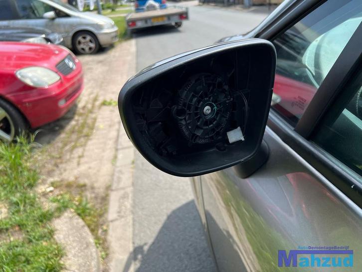 RENAULT CLIO 4 Hatchback Grijs TEKNG Links spiegel 2012-2019, Auto-onderdelen, Spiegels, Renault, Gebruikt, Ophalen of Verzenden