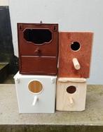 4 vogelhuisjes voor kanaries, Dieren en Toebehoren, Ophalen, Zo goed als nieuw