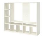Ikea lappland meuble tv blanc, Maison & Meubles, Armoires | Mobilier de télévision, Enlèvement, Utilisé