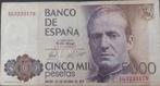 Spanje 10000 Pesetas 1985 (XF) p161, Verzenden, Overige landen, Los biljet