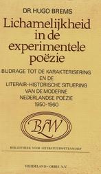 Hugo Brems - Lichamelijkheid in experimentele poëzie, Boeken, Gedichten en Poëzie, Ophalen of Verzenden, Gelezen