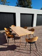 Eettafel met stoelen, Huis en Inrichting, Tafels | Eettafels, Ophalen, Gebruikt