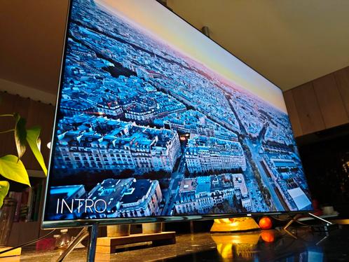 Grote Samsung 55 inch Quantum dot SUHD 4K, super afgewerkt, Audio, Tv en Foto, Televisies, Zo goed als nieuw, QLED, 100 cm of meer