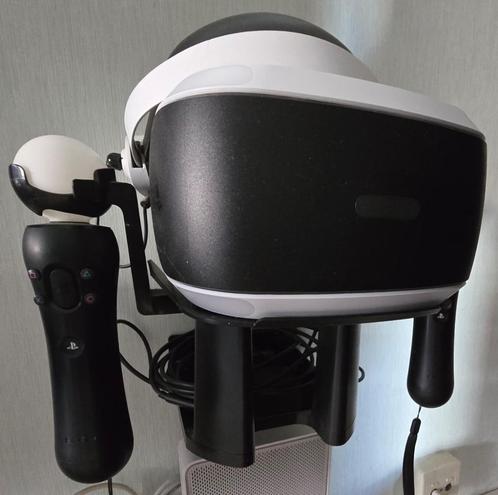 PlayStation VR + camera + 2 controllers + muurbeugel.+ codes, Games en Spelcomputers, Virtual Reality, Zo goed als nieuw, Sony PlayStation
