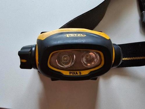 Petzl Pixa 3 Headlamp - ATEX Zone 2/22, Caravanes & Camping, Lampes de poche, Utilisé, Batterie, Enlèvement