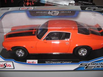 amerikaanse modelauto's op 1/18 beschikbaar voor biedingen