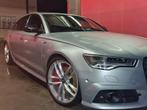 AUDI A6 3.0 TDI V6 BI-TURBO (320pk) QUATTRO COMPÉTITION, Auto's, Audi, Automaat, USB, Zwart, Leder