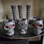 Handgemaakt  horen/ zien/ zwijgen skulls, Ophalen of Verzenden, Nieuw