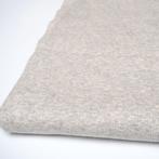 64012) Bord côte gris clair / creme 90cm de largeur, Neuf, Enlèvement ou Envoi, Coton, Moins de 30 cm