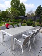 Table et chaises de jardin, Ophalen, Zo goed als nieuw, Meer dan 8 zitplaatsen, Tuinset